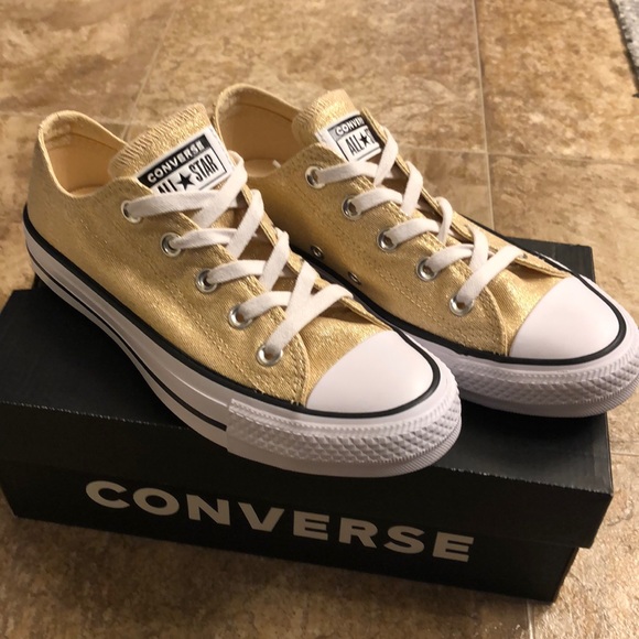 women's converse precious metal ox sneakers